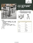 Lancaster Table & Seating 3492430GYB2B Specsheet