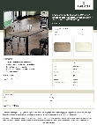 Lancaster Table & Seating 3492442TBA Specsheet