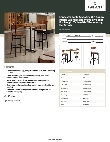 Lancaster Table & Seating 3493030BWAL2 Specsheet