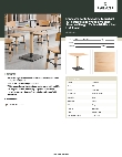 Lancaster Table & Seating 3493030CLH30 Specsheet