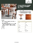 Lancaster Table & Seating 3493030CLM30 Specsheet Lancaster Table & Seating 3493030CLM30 Specsheet