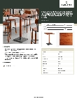 Lancaster Table & Seating 3493030CLM37 Specsheet Lancaster Table & Seating 3493030CLM37 Specsheet