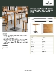 Lancaster Table & Seating 3493030CLN37 Specsheet Lancaster Table & Seating 3493030CLN37 Specsheet