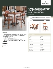 Lancaster Table & Seating 3493030MAD4C Specsheet