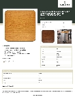 Lancaster Table & Seating 3493030T Specsheet