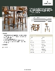 Lancaster Table & Seating 3493030WAB4B Specsheet