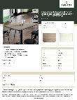 Lancaster Table & Seating 3493042TBA Specsheet