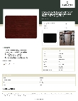Lancaster Table & Seating 3493042TCB Specsheet