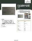 Lancaster Table & Seating 3493048ANTGY Specsheet