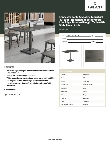Lancaster Table & Seating 3493048CLG30 Specsheet