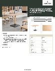 Lancaster Table & Seating 3493048CLH30 Specsheet