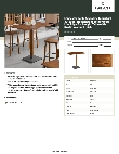 Lancaster Table & Seating 3493048CLW37 Specsheet