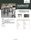 Lancaster Table & Seating 3493048GRY30 Specsheet