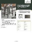 Lancaster Table & Seating 3493048GRY37 Specsheet