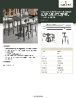 Lancaster Table & Seating 3493048GYB4B Specsheet Lancaster Table & Seating 3493048GYB4B Specsheet