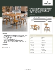 Lancaster Table & Seating 3493048NTD4C Specsheet