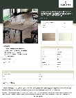 Lancaster Table & Seating 3493048TBA Specsheet