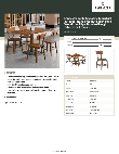 Lancaster Table & Seating 3493048WAD4C Specsheet