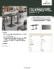 Lancaster Table & Seating 3493060CLG30 Specsheet