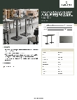 Lancaster Table & Seating 3493060CLG37 Specsheet