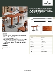 Lancaster Table & Seating 3493060CLM30 Specsheet Lancaster Table & Seating 3493060CLM30 Specsheet