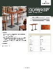 Lancaster Table & Seating 3493060CLM37 Specsheet Lancaster Table & Seating 3493060CLM37 Specsheet