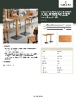 Lancaster Table & Seating 3493060CLN37 Specsheet
