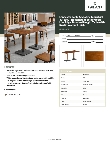 Lancaster Table & Seating 3493060CLW30 Specsheet