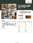 Lancaster Table & Seating 3493060CLW37 Specsheet