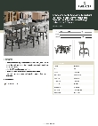 Lancaster Table & Seating 3493060GYD6C Specsheet Lancaster Table & Seating 3493060GYD6C Specsheet