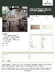 Lancaster Table & Seating 3493060TBA Specsheet