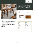 Lancaster Table & Seating 3493060WAL30 Specsheet