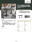 Lancaster Table & Seating 3493072CLG30 Specsheet