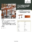 Lancaster Table & Seating 3493072CLM37 Specsheet
