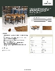 Lancaster Table & Seating 3493072DVNB8 Specsheet