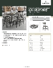 Lancaster Table & Seating 3493072GYD8C Specsheet