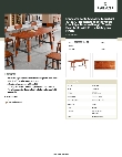 Lancaster Table & Seating 3493072MAH30 Specsheet