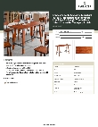 Lancaster Table & Seating 3493072MAH37 Specsheet