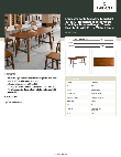 Lancaster Table & Seating 3493072WAL30 Specsheet