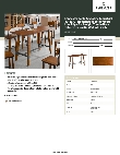 Lancaster Table & Seating 3493072WAL37 Specsheet
