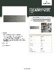 Lancaster Table & Seating 3493096ANTGY Specsheet