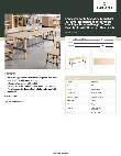 Lancaster Table & Seating 3493096WHT30 Specsheet