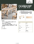 Lancaster Table & Seating 3493096WHT37 Specsheet
