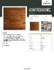 Lancaster Table & Seating 3493636ANTWA Specsheet