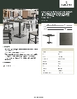 Lancaster Table & Seating 3493636CLG30 Specsheet