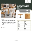 Lancaster Table & Seating 3493636CLN30 Specsheet