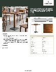 Lancaster Table & Seating 3493636CLW37 Specsheet