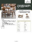 Lancaster Table & Seating 3493636WAD4C Specsheet