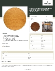 Lancaster Table & Seating 34936RT Specsheet
