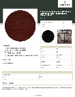 Lancaster Table & Seating 34936RTCB Specsheet